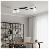  plafonsko svetlo naton 3xE14/10W/230V crno/belo | Eponuda.com