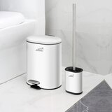 Inter Ceramic Set ovalna kup. kanta 6l soft clo 24x32 i wc četka fr line 11,6x53 bela Cene