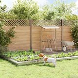  Ograda za vrt s kolčićima 12 pcs 95 x 50 cm Mesh Srebrna Cene
