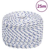 vidaXL vrv za čoln bela 8 mm 25 m polipropilen Cene