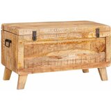  Kutija za spremanje 70 x 35 x 40 cm masivno drvo manga | shoptok.hr