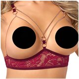  Albierta Fina - set za dvig prsi z verigo (rdeč) - M | Shoptok.si