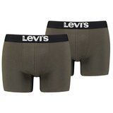 Levi's 2PACK pánské boxerky Levis zelené (905001001 011)