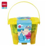  KINETIČKI PESAK DELI U KANTICI SA 6 MODLI 500g ŽUTI EY013-YL | ePonuda.com