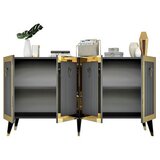 Hanah home komoda bare anthracite gold | ePonuda.com
