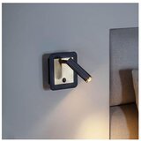  Redo 01-3092 - LED zidno spot svetlo CLOSER LED/6W/230V crno | Eponuda.com