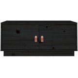  Stolić za kavu crni 80 x 50 x 35 cm od masivne borovine | shoptok.hr