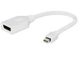 DisplayPort adapter GEMBIRD, A-mDPM-DPF-001-W, DisplayPort na standardni DisplayPort, white