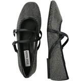 Steve Madden Odprte balerinke 'Watchlist' črna / srebrna | Shoptok.si