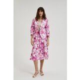 Moodo Women's patterned blazer - pink Cijene