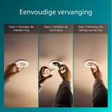 Philips Komplet od 5 ugradnih svetiljki PERIDOT, 1xGU10/7W/230V, bela | Eponuda.com