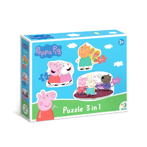 Dodo puzzle Peppa prase 3u1 339 Cijene