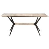  Blagovaonski stol 180 x 90 x 76 cm od masivnog drva manga | shoptok.hr