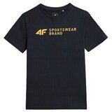 4f Majice s kratkimi rokavi HJZ22JTSM00330S Črna | Shoptok.si