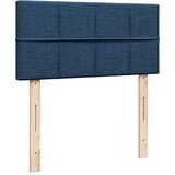 vidaXL Otomanska postelja z vzmetnico moder 100x200 cm blago | Shoptok.si
