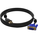 AVIZAR HDMI moški na VGA moški 15-polni kabel, 1,8 m crne barve, (20763736) Cene