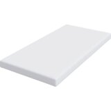vidaXL Blazine za vzmetnice Bela 90 x 200 cm | Shoptok.si