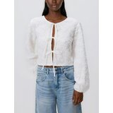 Reserved Bluza s vezicama - bijela | shoptok.hr