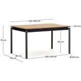 Kave Home Aluminijasta vrtna miza 90x140 cm Canyelles – | Shoptok.si