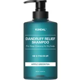 KUNDAL Dandruff Relief Shampoo Apple Green Tea šampon protiv prhuti i svrbeža za suhu kožu 500 ml