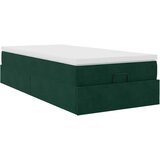  Okvir kreveta s madraca tamnozeleni 90x190cm baršunasti | Eponuda.com