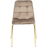 MID.YOU STOL, les, kovina, tekstil rjava | Shoptok.si