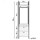 Hanah home štender rusen L611