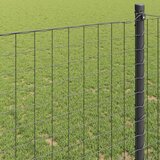 Euro ograda Siva 0,4 x 25 m Željezo prekriveno PVC-om | shoptok.hr