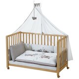 ROBA KIDS roba dječji krevetić Jumbo Twins 4u1 - kompletno opremljen | shoptok.hr