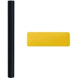  Statistički filmski pokrov za prozore Crna 45 x 1000 cm PVC | shoptok.hr