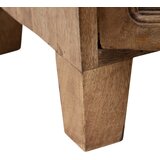 Ixia Vitrina od masivnog manga u prirodnoj boji 160x71 cm – | shoptok.hr