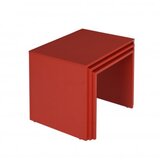 Hanah home SHP-103-KK-1 red nesting table | ePonuda.com