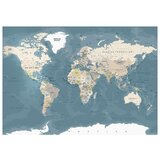  Tapeta - Vintage World Map 100x70 | shoptok.hr