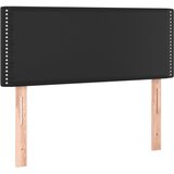  s oprugama i madracem crni 100x200 cm od umjetne kože | shoptok.hr