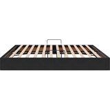  Otomanski krevet s pohranom Crna 200 x 200 cm Baršun | shoptok.hr