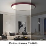  Brilagi-LED prigušiva svetiljka POOL SMART LED/128W/230V 100 cm Wi-Fi Tuya+daljinski upravljač bordo | Eponuda.com