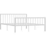  Posteljni okvir bel kovinski 160x200 cm, (20606647) | Shoptok.si