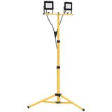 vidaXL LED reflektor sa stativom 2 x 20 W topli bijeli Cijene