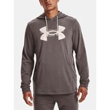 Under Armour Sweatshirt UA Rival Terry Logo Hoodie-BRN - Mens Cene