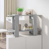 Furnova Knjižna omara/pregrada siva sonoma 80x30x51 cm, (21932093) | Shoptok.si