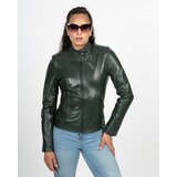 La Force Fashion Kožna jakna Rina - Zelena | Eponuda.com