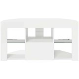  Kotna LED TV omarica Visoki sijaj bela 104 x 40 x 50 cm, (5000112608) | Shoptok.si
