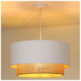  Duolla - Luster na sajli BOHO 1xE27/15W/230V prečnik 45 cm bela/smeđa | Eponuda.com