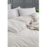 Mijolnir Yarn Dyed - Beige Beige Single Quilt Cover Set (FR) | ePonuda.com
