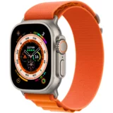 Apple Watch Ultra Cellular, 49mm, Titans, Orange Alpine band, L
