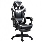  Gaming stolica sa osloncem za noge LE TOY - bijela | Shoptok.si