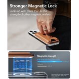 ESR denarnica za magsafe s sledilnikom find my za iphone 16/15/14/13/12 - rjava odprta embalaža | Shoptok.si