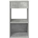 vidaXL Noćni ormarići s ladicom 2 kom beton sivi 35x34x66,5 cm | shoptok.hr