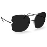  Ženske Sunčane naočale Silhouette Star Island 8183 60/17 Black | shoptok.hr