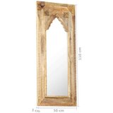 vidaXL Ogledalo od masivnog drva manga 50 x 3 x 110 cm | shoptok.hr